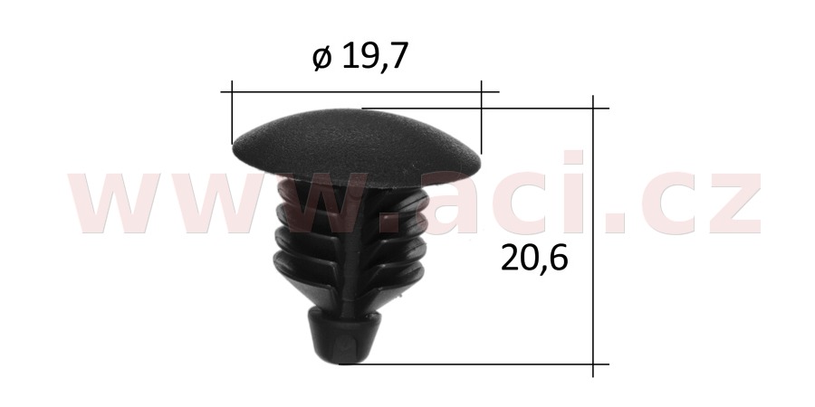Obrázek produktu plastová příchytka (sada 10 ks) 71196Z