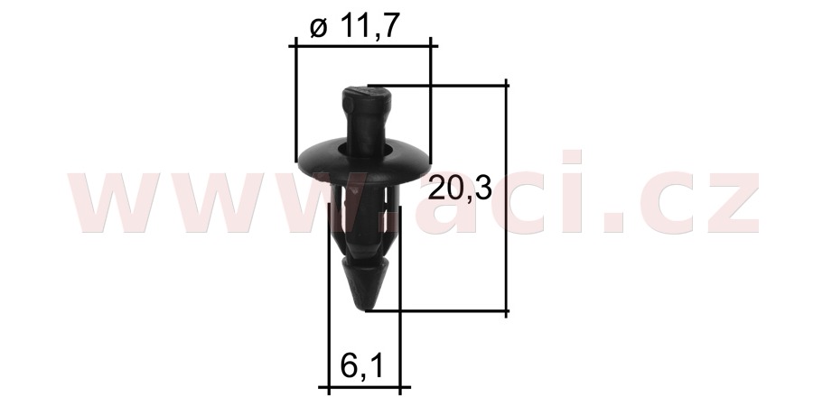 Obrázek produktu plastový nýtek (sada 10 ks) 71237Z