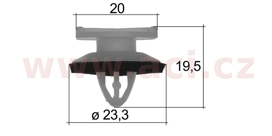Obrázek produktu plastová příchytka (sada 10 ks) 72333