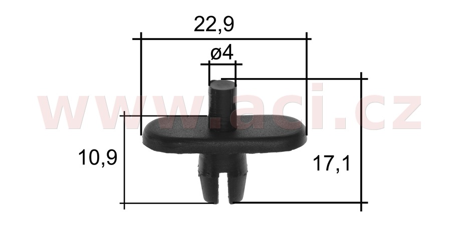 Obrázek produktu plastový nýtek (sada 10 ks) 72347