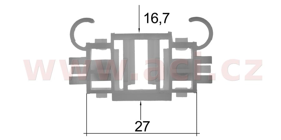 Obrázek produktu plastová příchytka (sada 10 ks) 72355
