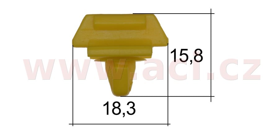 Obrázek produktu plastová příchytka (sada 10 ks) 72415