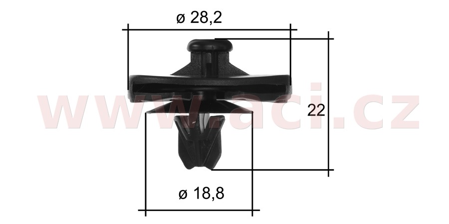 Obrázek produktu plastová příchytka (sada 5 ks) 72444