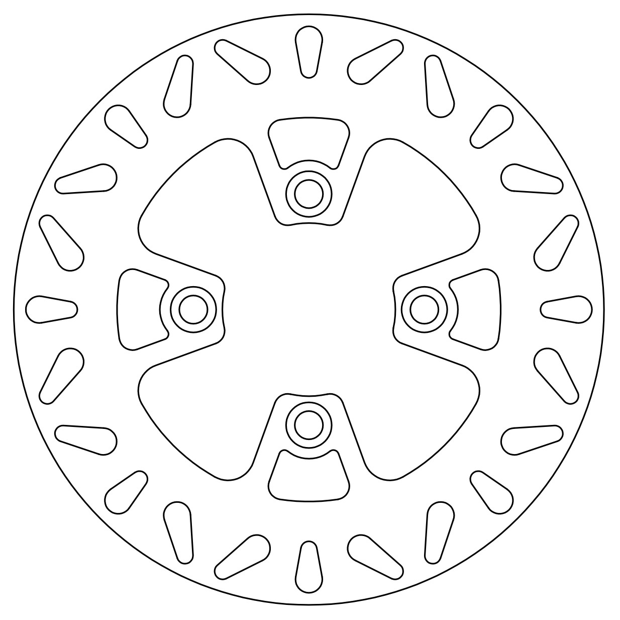 Obrázek produktu brzdový kotouč, NEWFREN