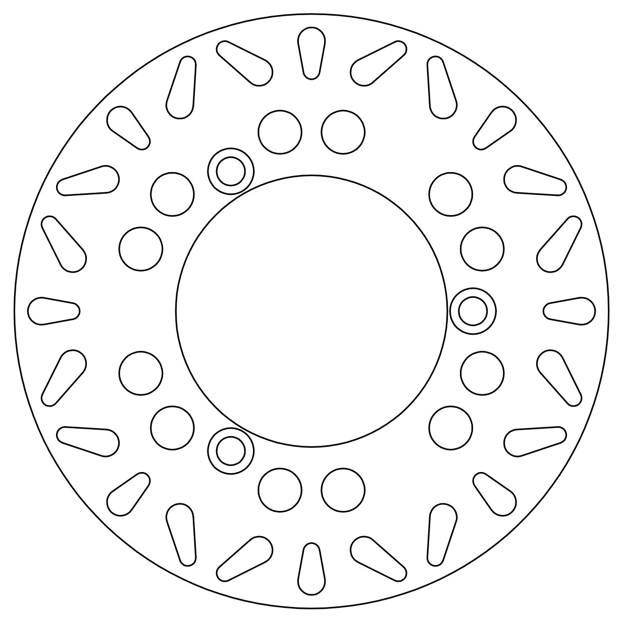 Obrázek produktu brzdový kotouč, NEWFREN