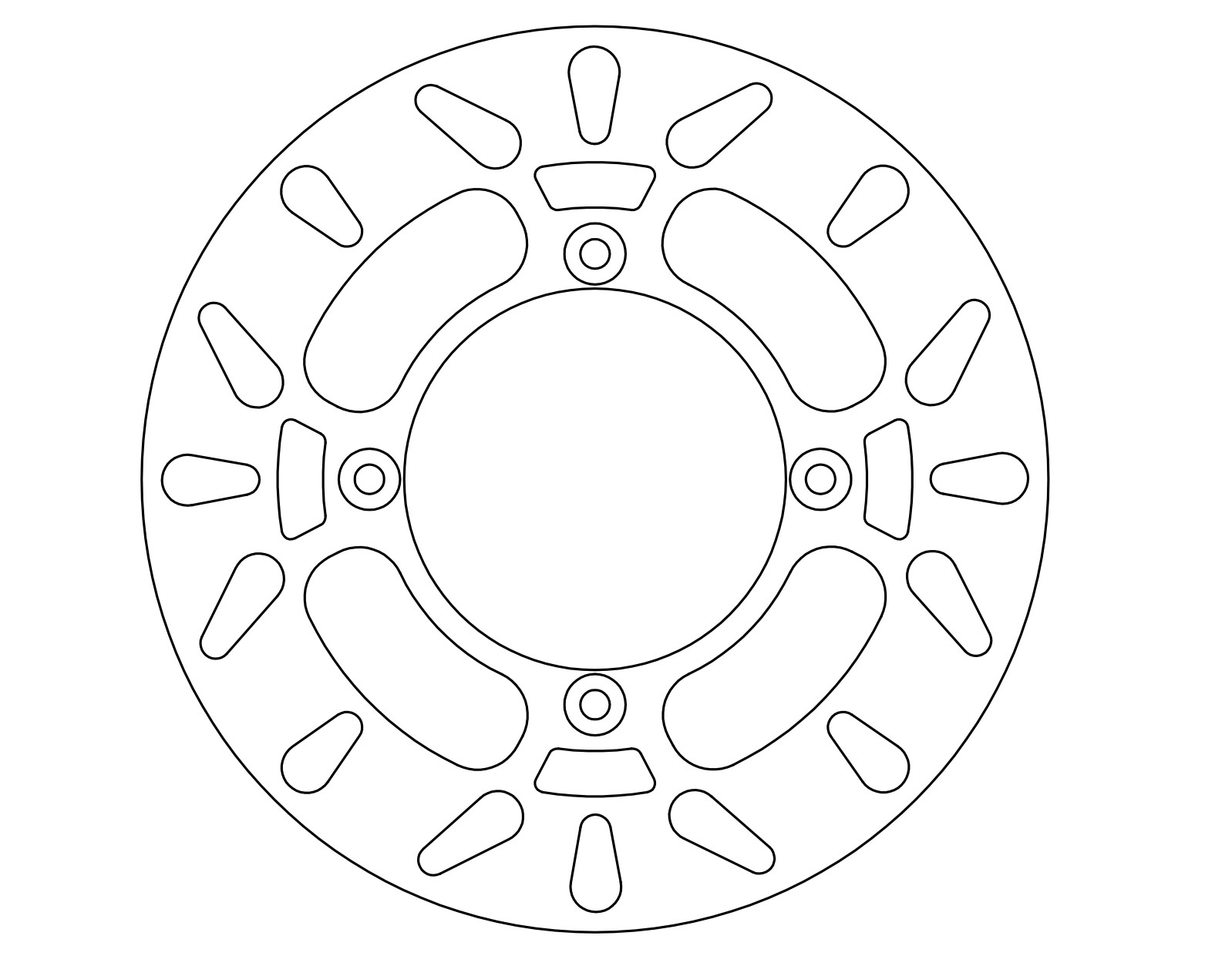 Obrázek produktu brzdový kotouč, NEWFREN