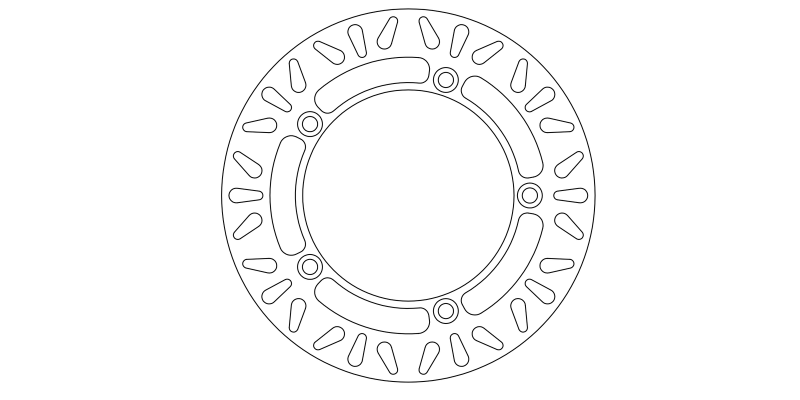 Obrázek produktu brzdový kotouč, NEWFREN DF5261A