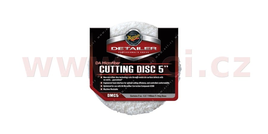 Obrázek produktu MEGUIARS DA Microfiber Cutting Disc 5" leštící kototuč (2 ks) DMC5