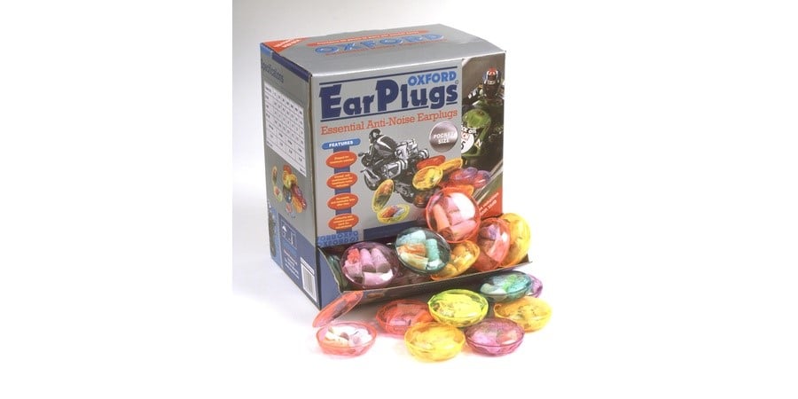 Obrázek produktu PU špunty do uší, OXFORD (SNR - průměrná hodnota snížení hluku 35 dB, obchodní balení, box 100x2 páry) OX628