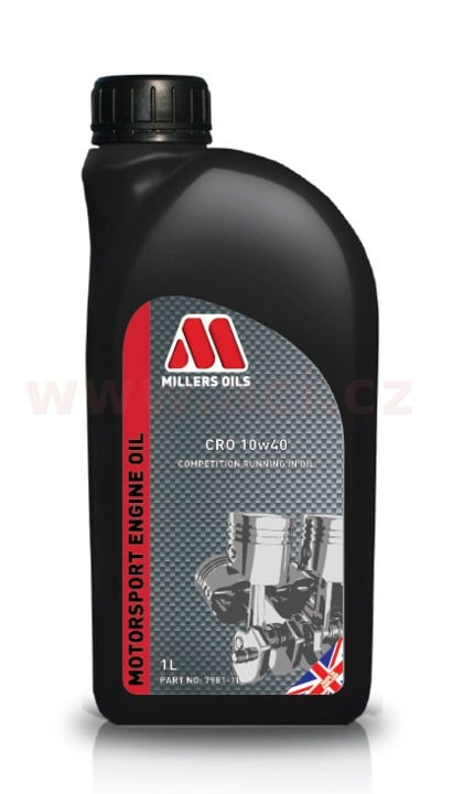 Obrázek produktu MILLERS OILS CRO 10W40, olej pro zajíždění motorů 1 l 57361