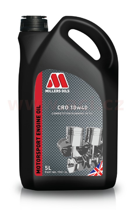 Obrázek produktu MILLERS OILS CRO 10W40, olej pro zajíždění motorů 5 l 57365