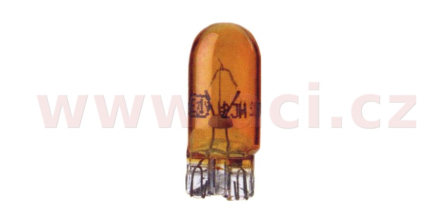 Obrázek produktu žárovka 12V 5W (patice W2,1x9,5d/ T10) oranžová HÄKL LAMPE (sada 10 ks) 1011122