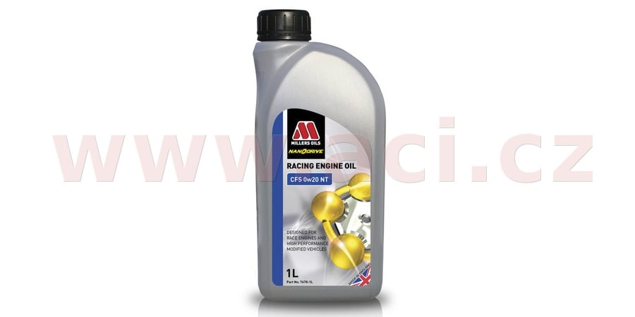 Obrázek produktu MILLERS OILS CFS 0W20 NT, plně syntetický, triesterová technologie (Nanodrive) 1 l 76781