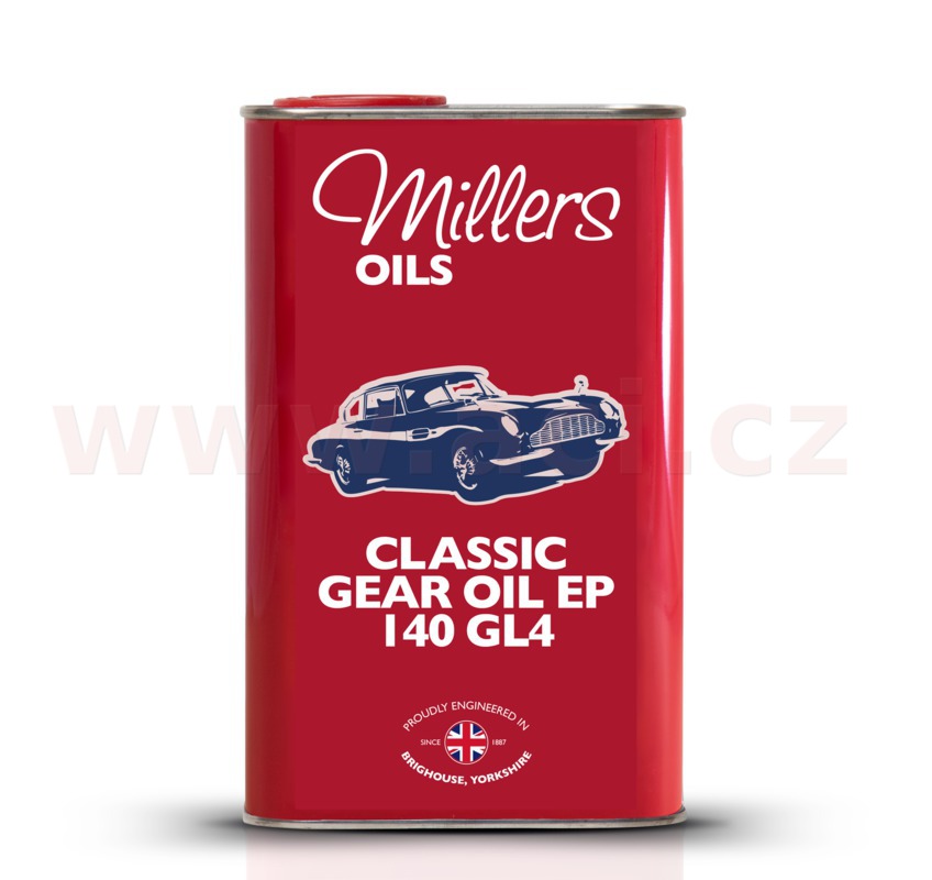 Obrázek produktu MILLERS OILS Classic Gear Oil EP 140 GL4 - převodový minerální olej 1 l 79281