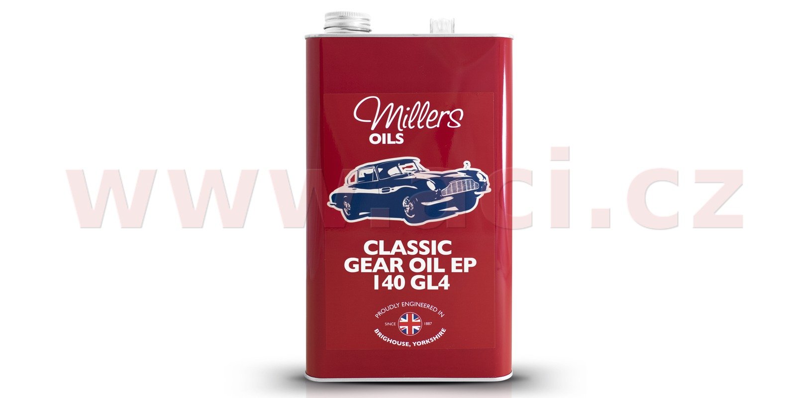 Obrázek produktu MILLERS OILS Classic Gear Oil EP 140 GL4 - převodový minerální olej 5 l 53395