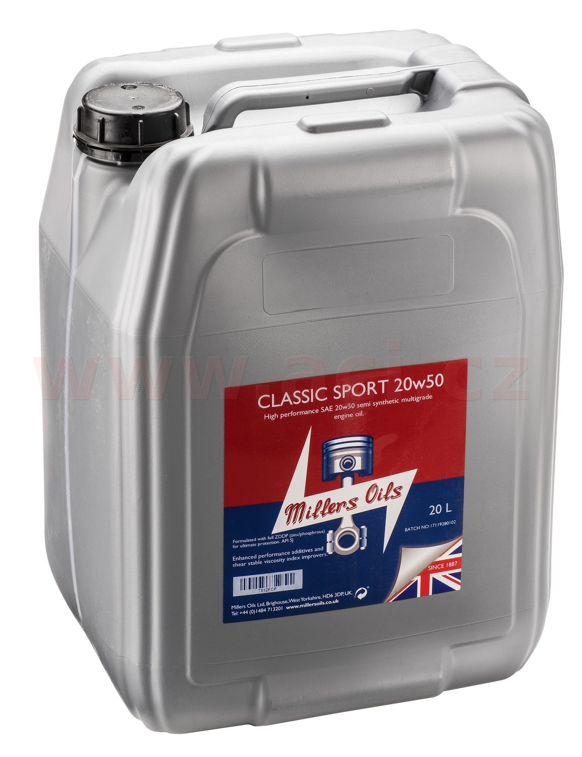 Obrázek produktu MILLERS OILS Classic Sport 20W50, polosyntetický, olej 20 l 54106