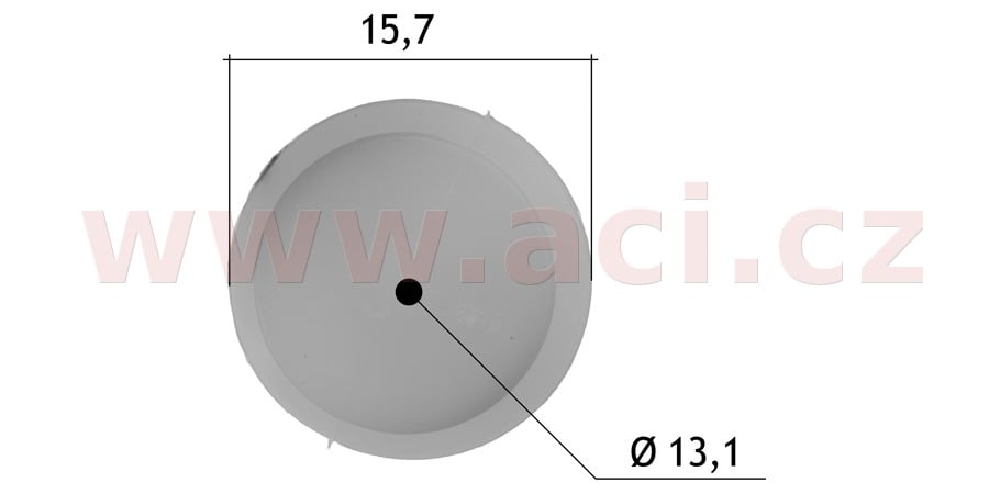 Obrázek produktu plastová příchytka (sada 10 ks) 58215T
