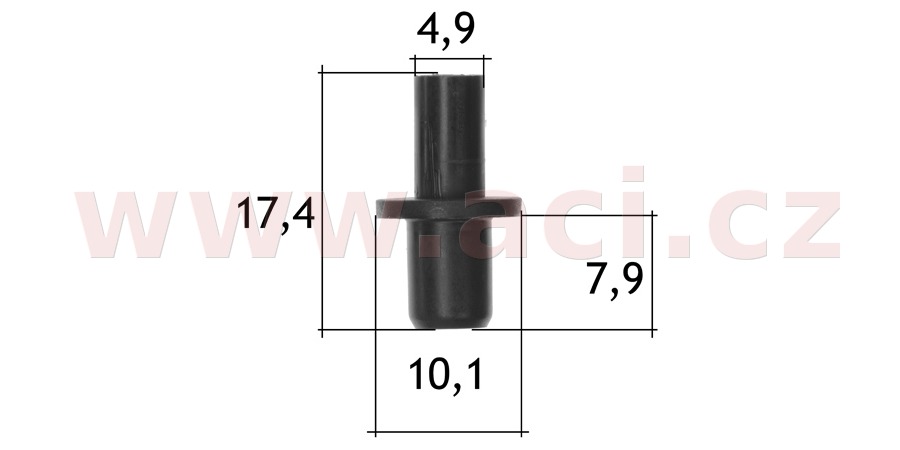 Obrázek produktu plastový nýtek (sada 10 ks) 59125T