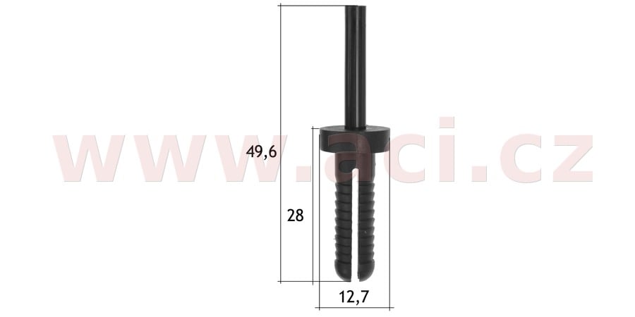 Obrázek produktu plastový nýtek (sada 10 ks) 59124S