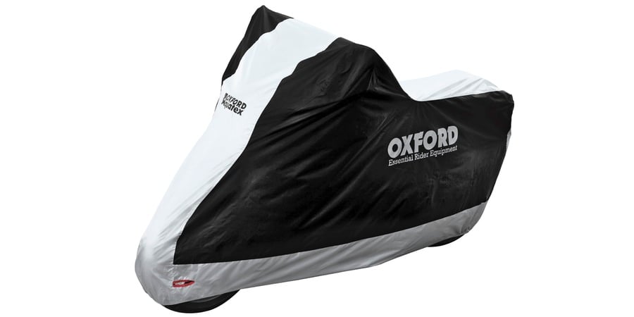 Obrázek produktu plachta na motorku Aquatex, OXFORD (černá/stříbrná)