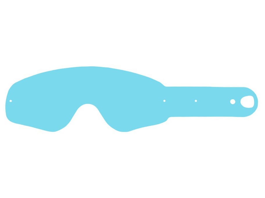Obrázek produktu strhávací slídy plexi pro brýle OAKLEY řady CROWBAR, Q-TECH (50 vrstev v balení, čiré) Oakley crowbar 50ks
