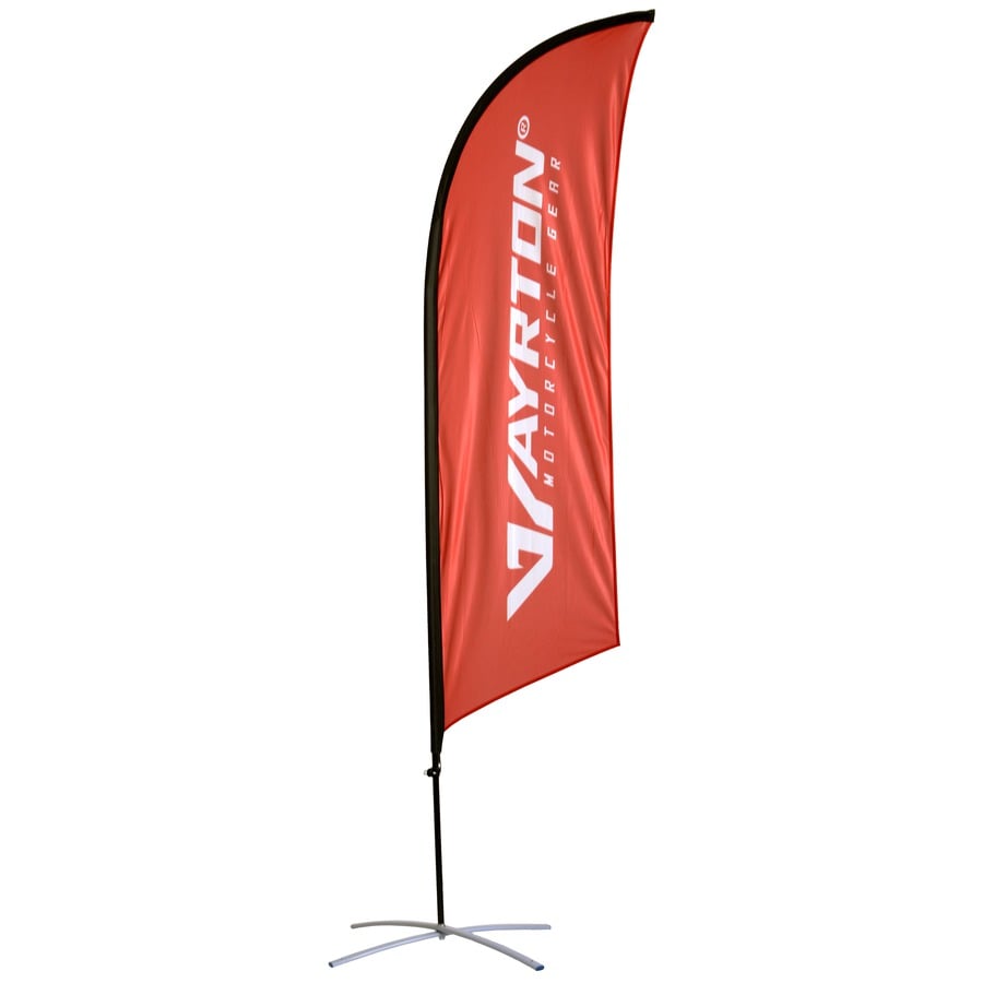 Obrázek produktu Vlajka AYRTON - vč. stojanu, zátěže a obalu, výška 2,5 m