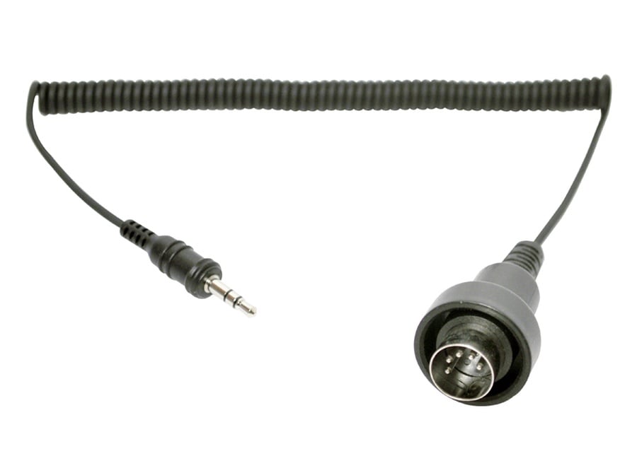 Obrázek produktu redukce pro transmiter SM-10: 5 pin DIN kabel do 3,5 mm stereo jack (HD 1989-1997, Kawasaki, Suzuki, Yamaha 1983-), SENA SC-A0122