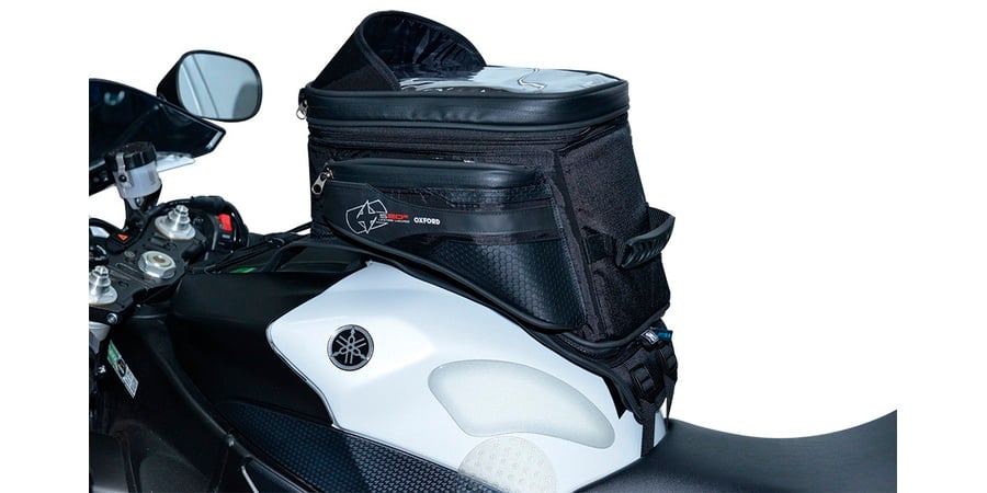 Obrázek produktu tankbag na motocykl S20R Adventure s popruhy, OXFORD (černý, objem 20 l) OL231