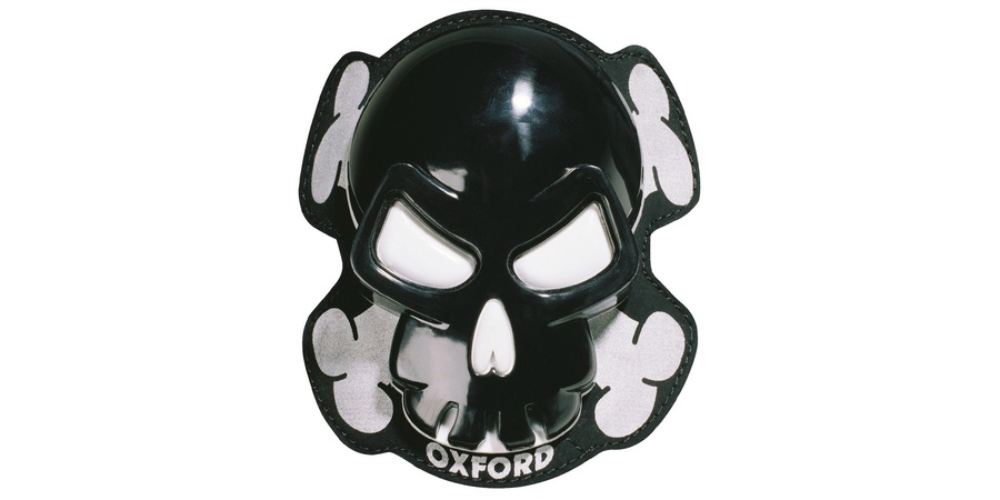 Obrázek produktu Kolenní návleky OXFORD Skull Black OX683