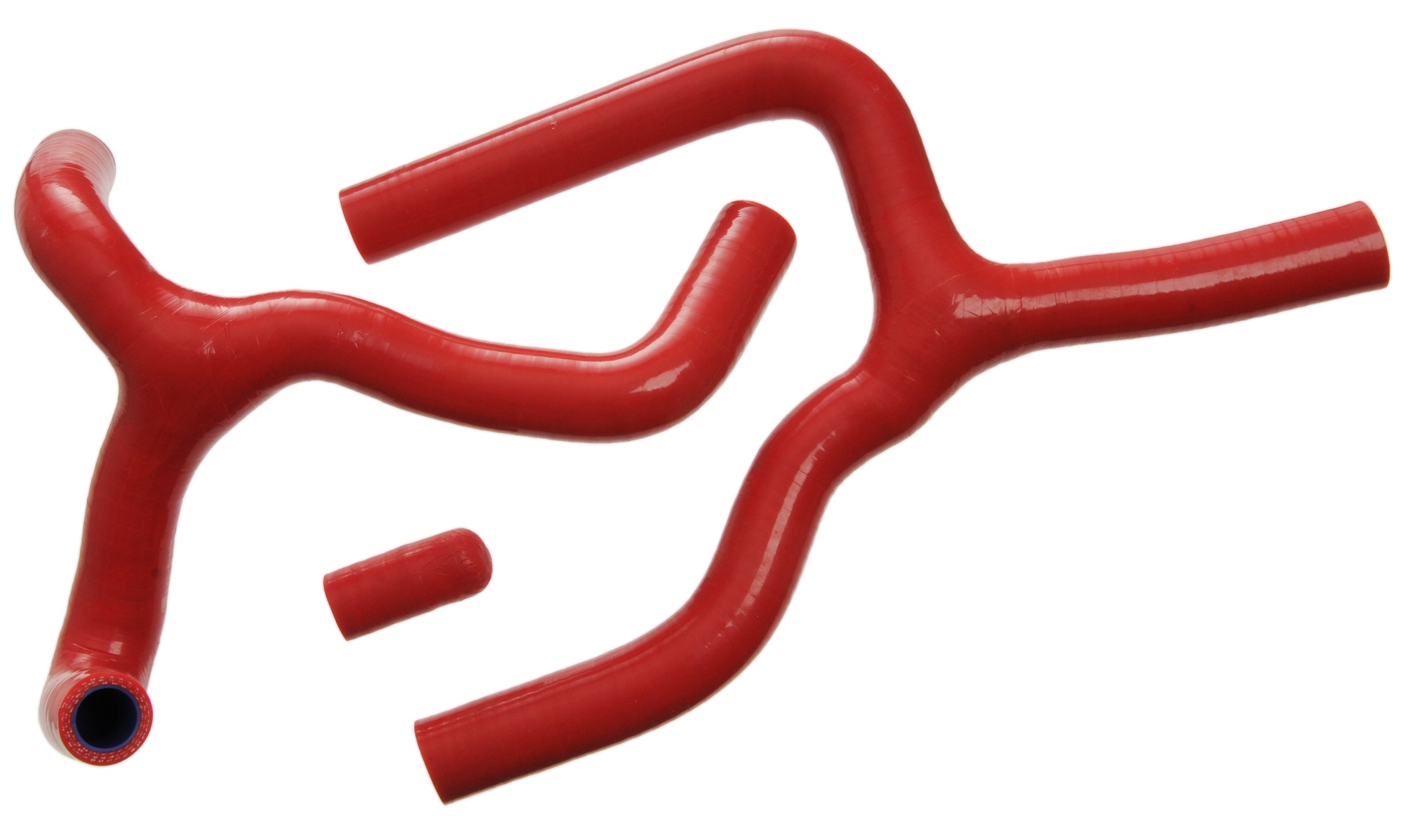Obrázek produktu sada silikonových hadic vodního chlazení, červená 3ks