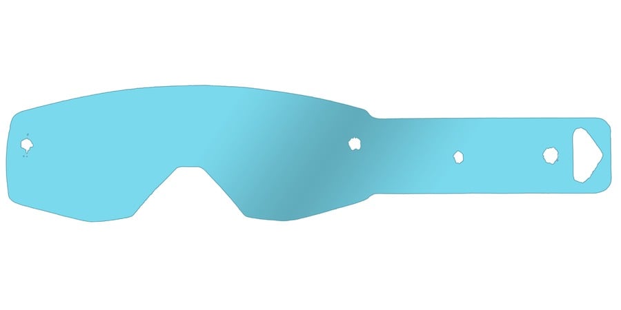 Obrázek produktu strhávací slídy plexi pro brýle SCOTT řady HUSTLE/TYRANT, Q-TECH (10 vrstev v balení, čiré) Scott 010 Hustle 10ks