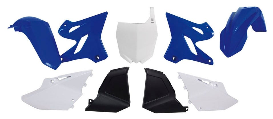 Obrázek produktu sada plastů Yamaha - RESTYLING KIT pro YZ 125/250 02-21, RTECH (modro-bílo-černá, 6 dílů) R-KITYZ0-OEM-000