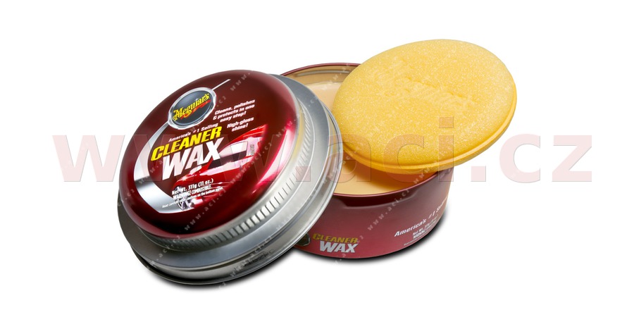 Obrázek produktu MEGUIARS Cleaner Wax Paste - tuhá, lehce abrazivní leštěnka s voskem 311 g A1214