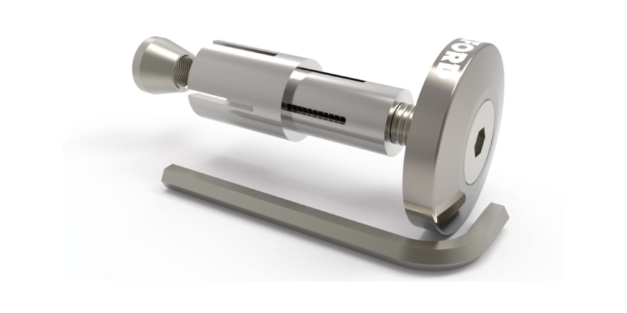 Obrázek produktu závaží řídítek Bar Ends 2 s konusem pro vnitřní průměr 13 a 18 mm (vnější 22 a 28,6 mm), OXFORD (stříbrné, pár) OX594