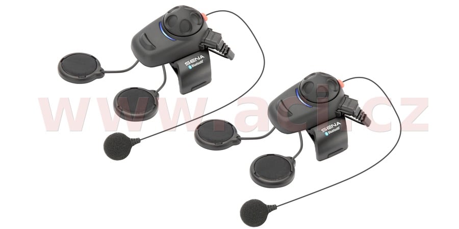 Obrázek produktu Bluetooth handsfree headset SMH5 (dosah 0,4 km), SENA (sada 2 jednotek) SMH5D-10