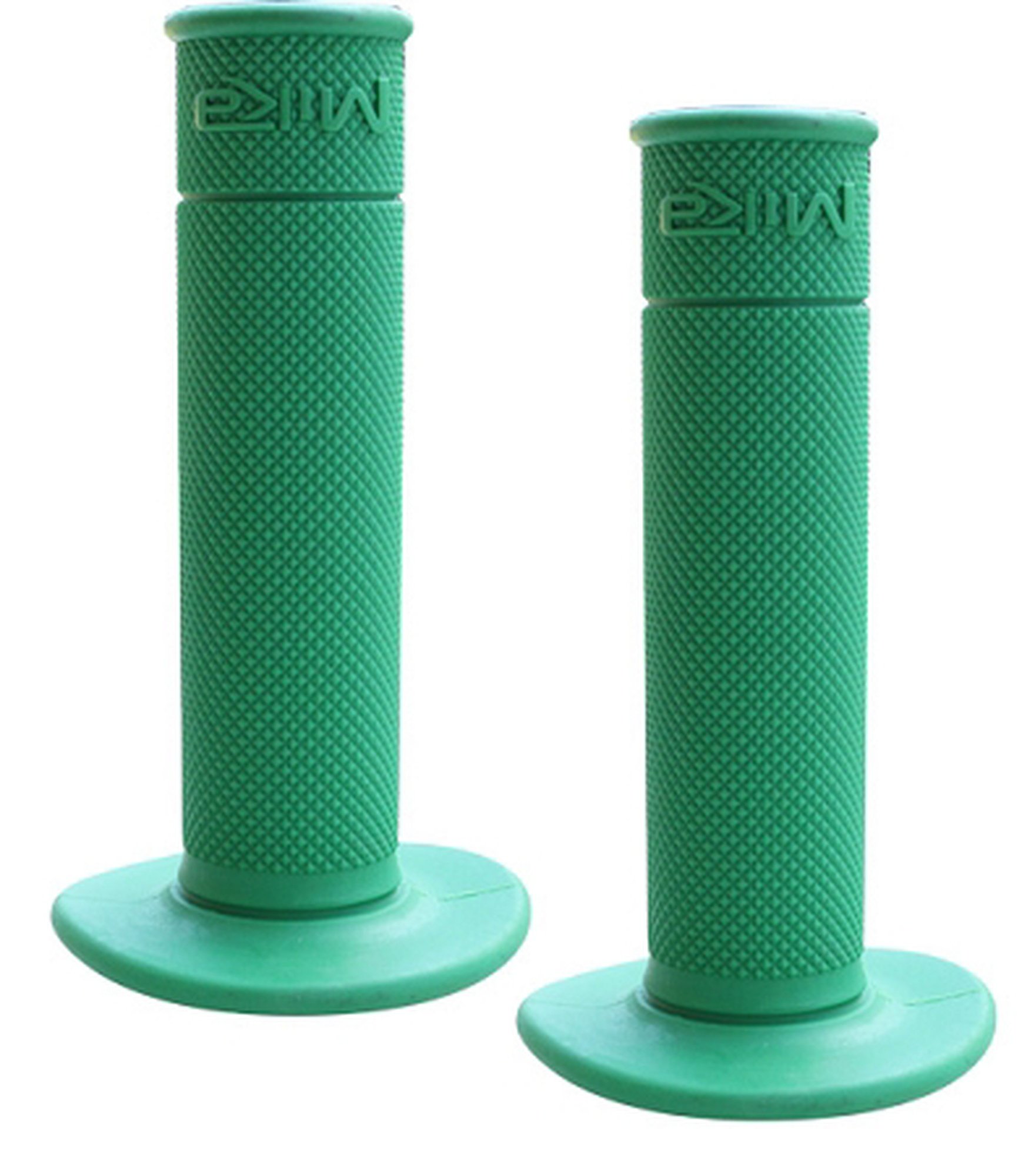 Obrázek produktu gripy motokrosové "50/50 WAFFLE GRIPS" (soft), MIKA (zelená) MK-GR-GR