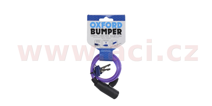 Obrázek produktu zámek na motocykl Bumper Cable Lock, OXFORD OF03