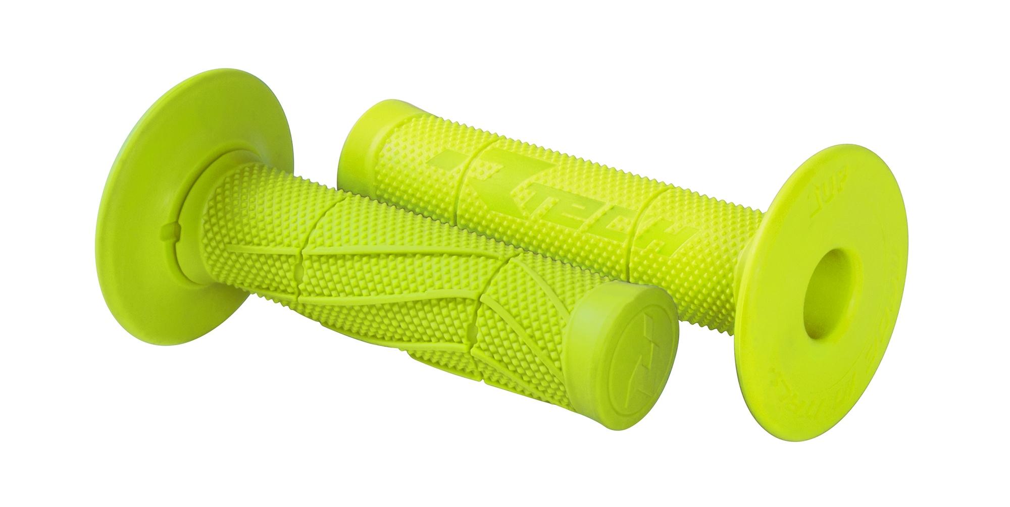 Obrázek produktu gripy Wave (měkké), RTECH (neon žluté, pár, délka 118 mm) R-MPRWAVEGF015