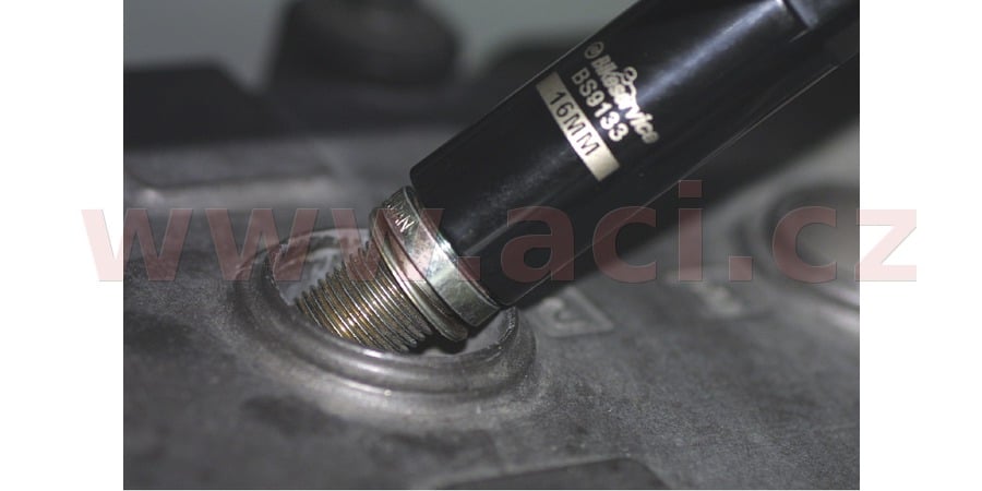 Obrázek produktu klíč na svíčky extra tenký (18 mm), BIKESERVICE BS9134