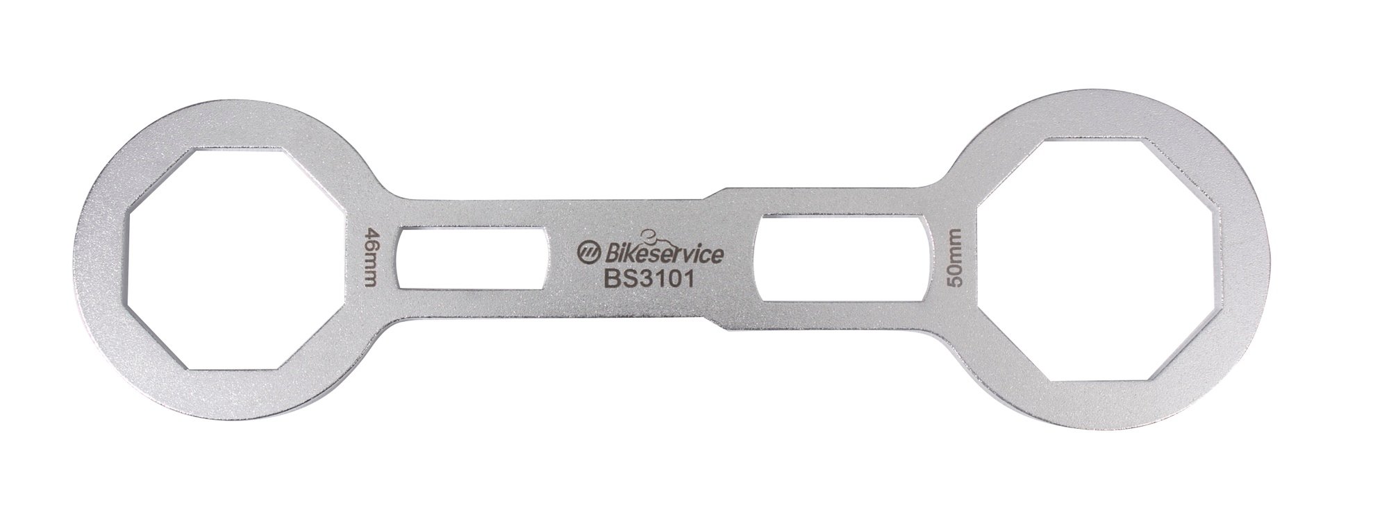 Obrázek produktu uzavřený osmihranný klíč na přední vidlice (46 x 50 mm), BIKESERVICE BS3101