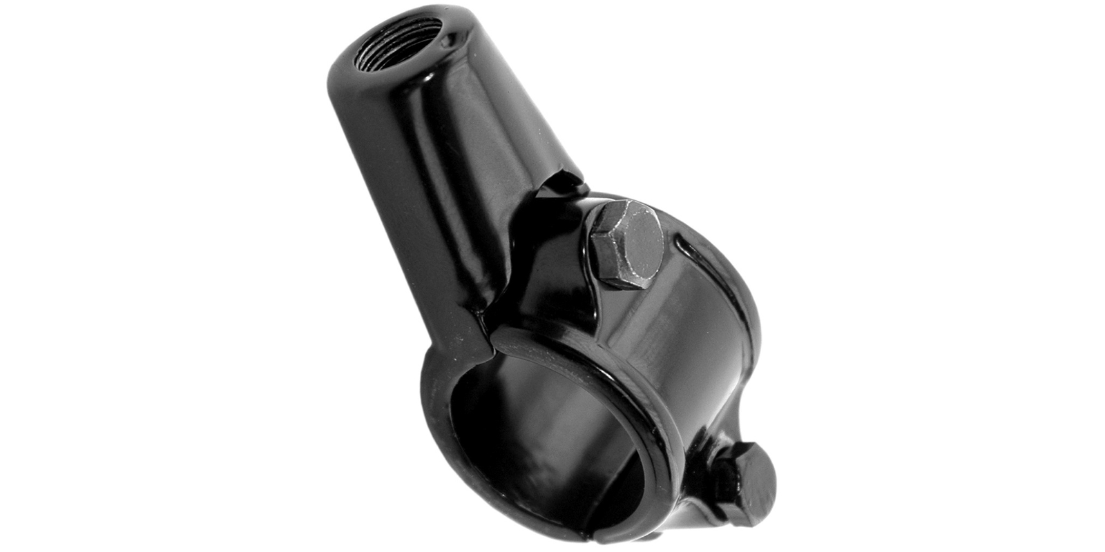 Obrázek produktu adaptér zpětného zrcátka M8/1,25 levý závit (22,2 mm průměr) (černý) TM16