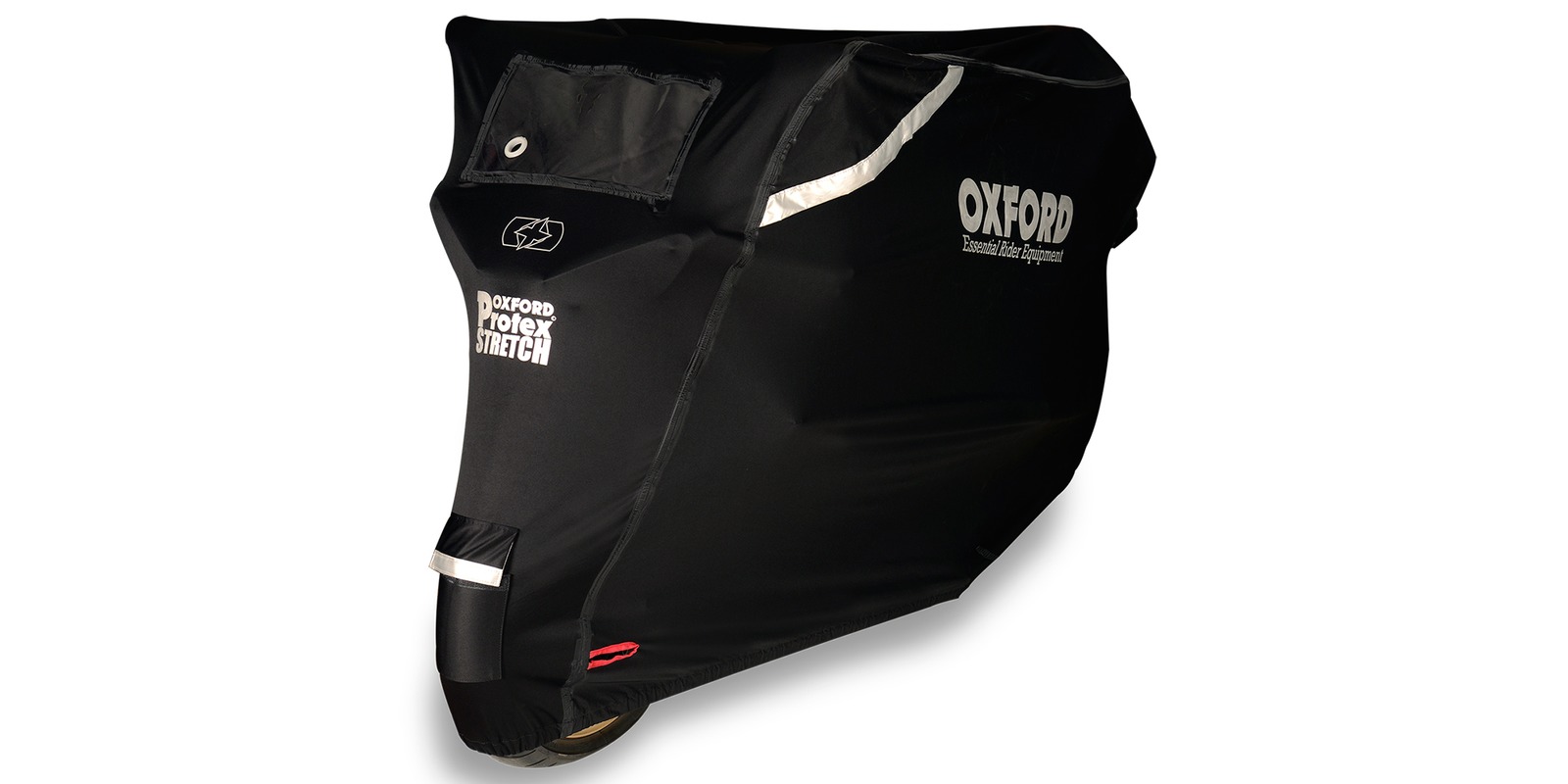 Obrázek produktu plachta na motorku Protex Stretch Outdoor s klimatickou membránou, OXFORD (černá)