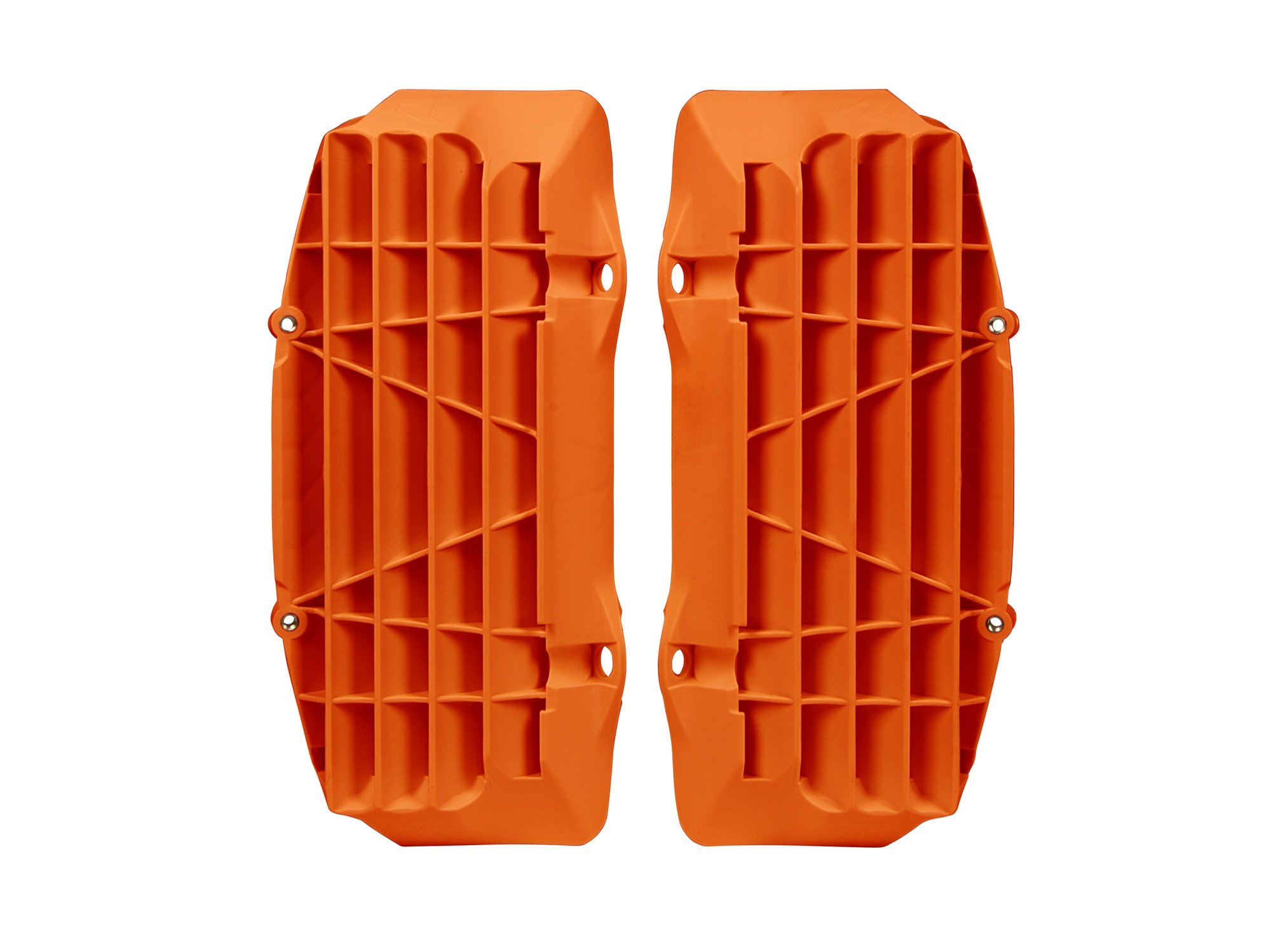 Obrázek produktu žaluzie chladiče KTM, RTECH (oranžové, pár) R-GRKTMAR0017