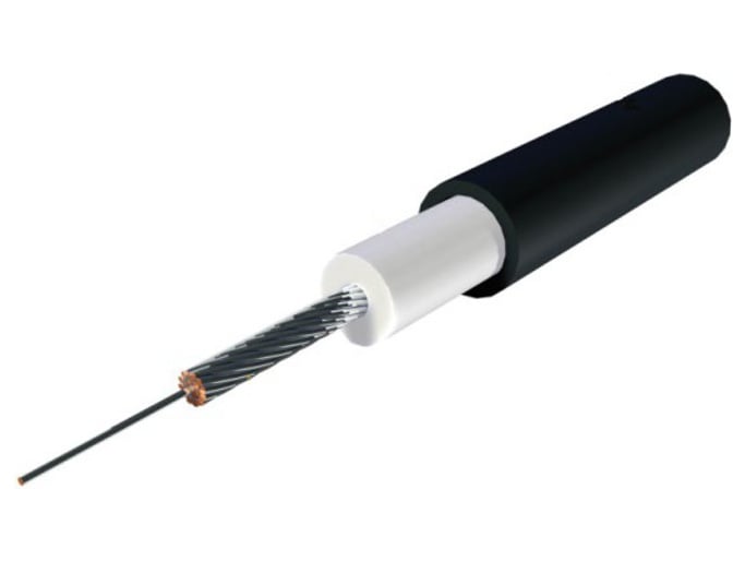 Obrázek produktu zapalovací kabel 7 mm silikonový s měděným drátem, TESLA (černý) - UVEDENÁ CENA JE ZA 1 M P-KABEL-C2