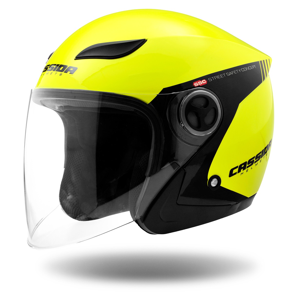 Obrázek produktu přilba Reflex Safety, CASSIDA (žlutá fluo/černá)