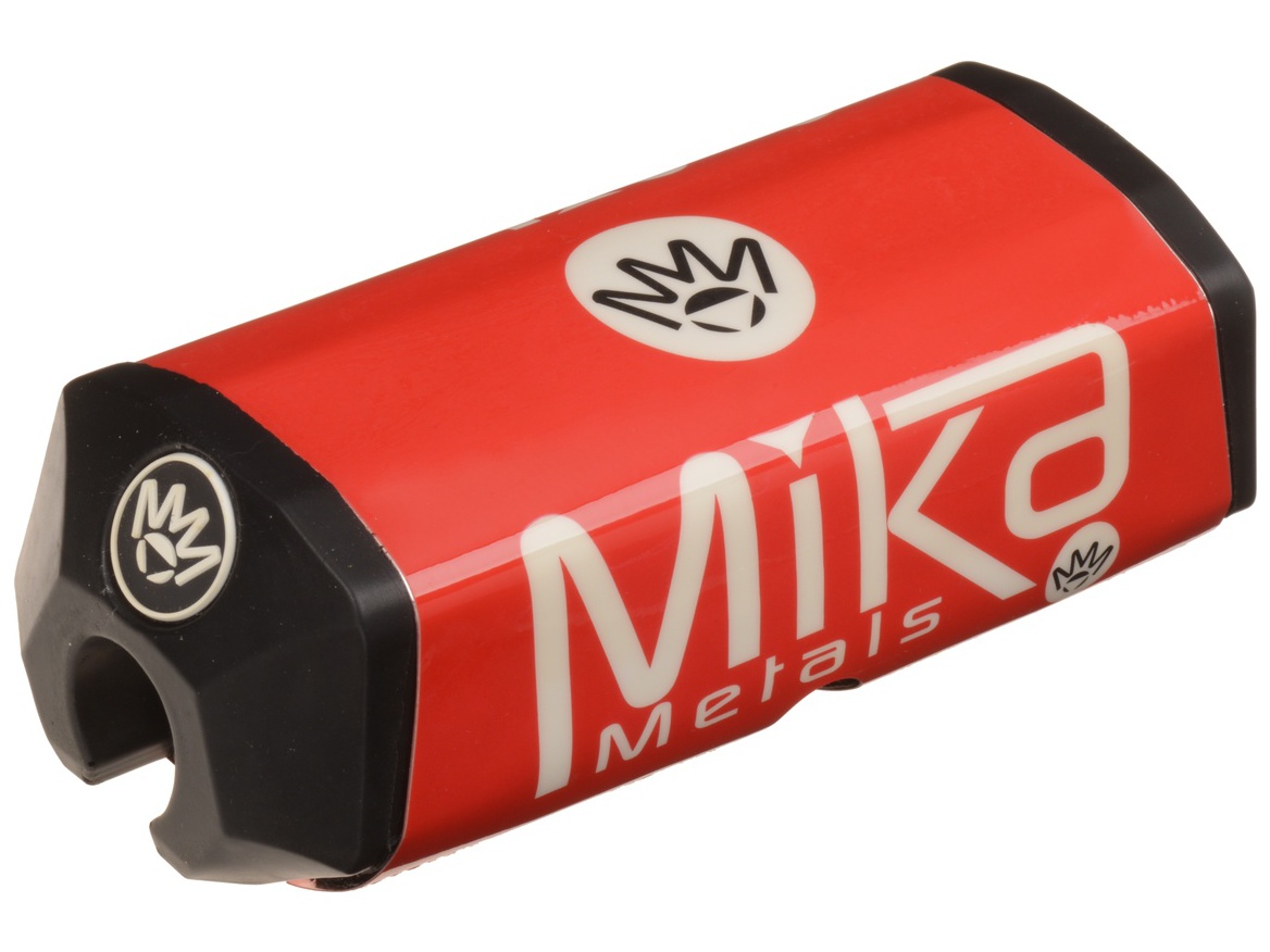 Obrázek produktu chránič hrazdy řídítek "Raw Series", MIKA (červený) RAW BAR PADS-RED