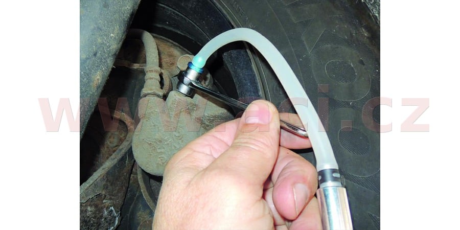 Obrázek produktu sada klíčů pro odvzdušnění brzd, 6-ti hranová verze, 7, 8, 9, 10, 11 mm, 5 ks + hadička 7BEW06.1