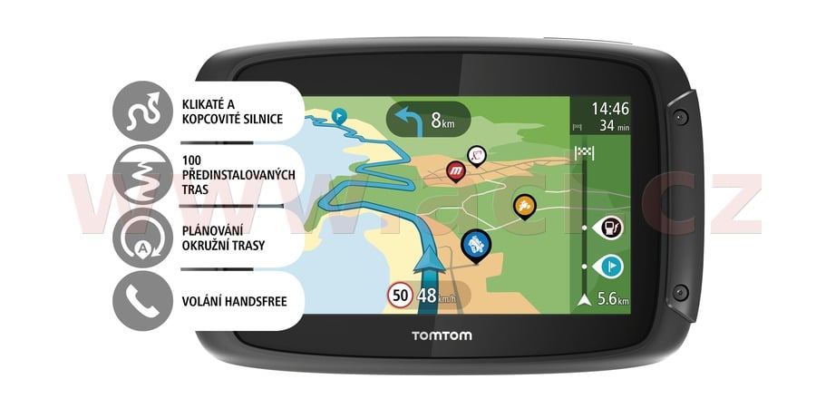 Obrázek produktu Bluetooth navigace Rider 550, TomTom 1GF0.002.10