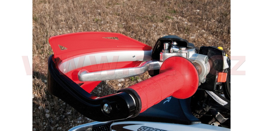 Obrázek produktu kryty páček VERTIGO ATV, RTECH (červené, vč. montážní sady) R-KITPMATVRS0