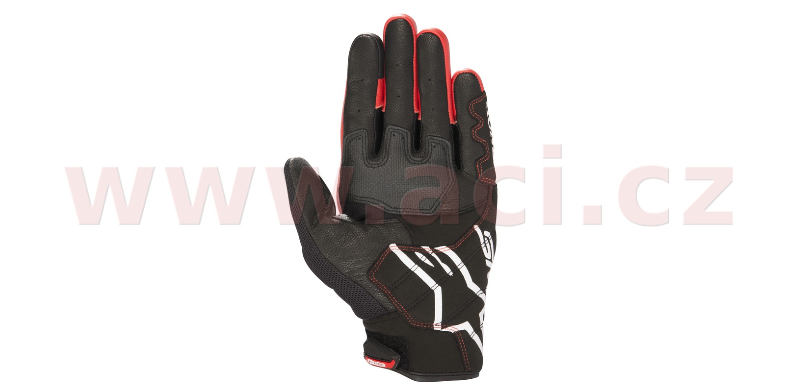 Obrázek produktu rukavice SMX-2 AIR CARBON HONDA kolekce, ALPINESTARS (černá/červená) 2025 3567818-13